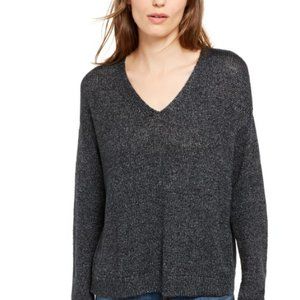 NWT Eileen Fisher Organic Linen Blend V-Neck Sweater